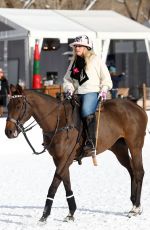 REBEL WILSON Playing Polo on Vacation in Aspen 12/19/2020