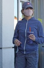 RENEE ZELLWEGER Wearing a Face Mask Out in Los Angeles 12/18/2020