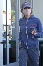 RENEE ZELLWEGER Wearing a Face Mask Out in Los Angeles 12/18/2020