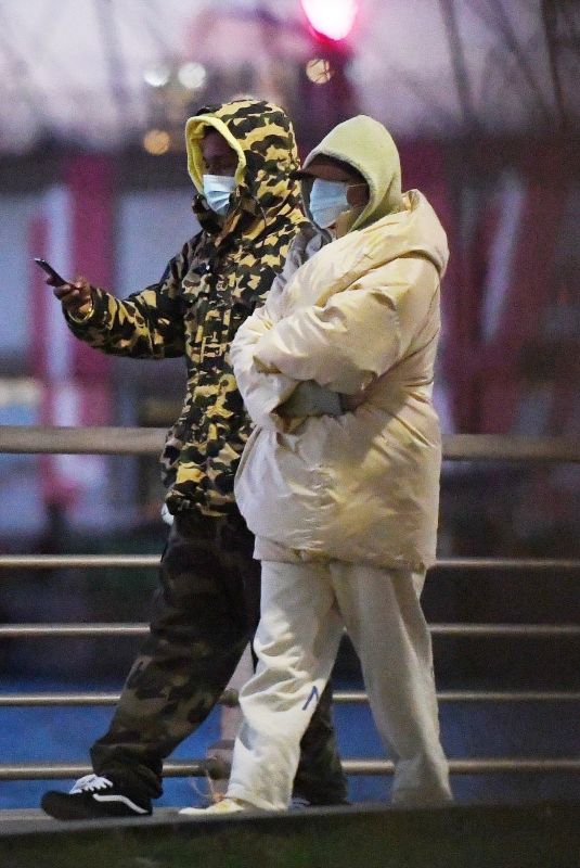 RIHANNA and Asap Rocky Out in New York 12/02/2020
