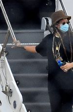 RIHANNA Arrives in Barbados 12/16/2020