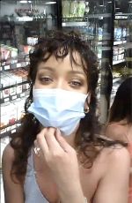 RIHANNA Wearing a Face Mask at Gas Station in Barbados 12/20/2020