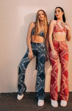RILEY LEWIS and INDIANA MASSARA at a Photoshoot, December 2020