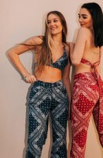 RILEY LEWIS and INDIANA MASSARA at a Photoshoot, December 2020
