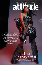 RINA SAWAYAMA in Attitude Magazine, December 2020