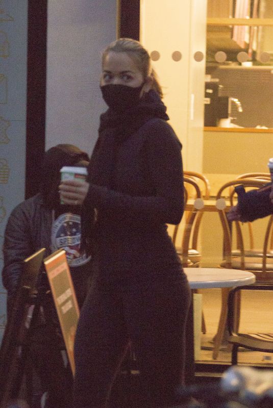 RITA ORA Leaves a Coffee Shop in London 12/07/2020