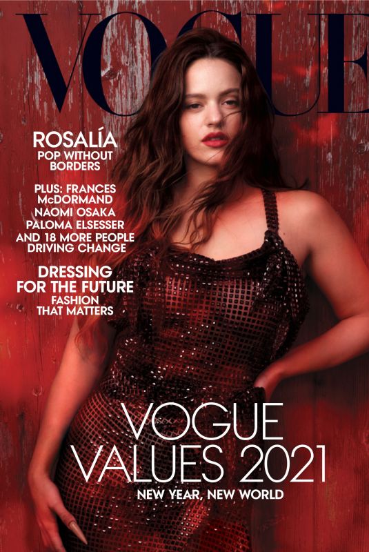 ROSALIA in Vogue Magazine, January 2021