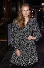 ROSIE TAPNER at A Christmas Carol Opening Night at Dominion Theatre in London 12/14/2020
