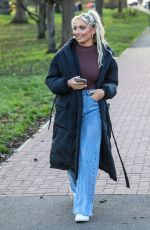 SAFFRON BARNEK Out and About in London 12/03/2020