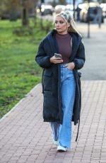 SAFFRON BARNEK Out and About in London 12/03/2020