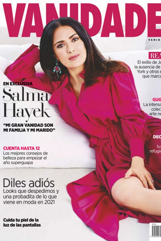 SALMA HAYEK in Vanidades Mexico, December 2020