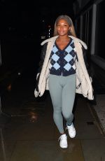 SAMIRA MIGHTY Arrives at Young LDN 12/19/2020