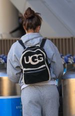 SARA SAMPAIO Arrives at LAX Airport in Los Angeles 12/11/2020