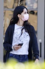 SARA SMPAIO Arrives at a Surf Shop in Malibu 12/18/2020