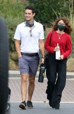 SARAHN HYLAND Checking Out Wedding Venues in Los Angeles 12/13/2020