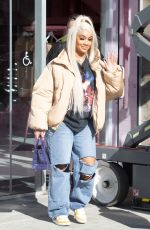 SAWEETIE Leaves PLT Store in West Hollywood 12/09/2020