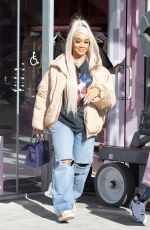SAWEETIE Leaves PLT Store in West Hollywood 12/09/2020