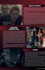 SCARLETT JOHANSSON in Geek! Magazine, January/February 2021