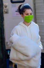 SELENA GOMEZ Arrives to Set of Only Murders in the Building in New York 12/07/2020