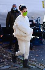 SELENA GOMEZ Arrives to Set of Only Murders in the Building in New York 12/07/2020