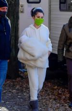 SELENA GOMEZ Arrives to Set of Only Murders in the Building in New York 12/07/2020