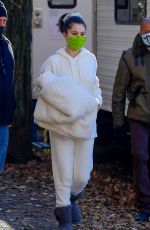 SELENA GOMEZ Arrives to Set of Only Murders in the Building in New York 12/07/2020