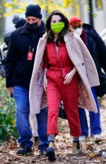 SELENA GOMEZ on the Set of Murders in the Building in New York 12/07/2020