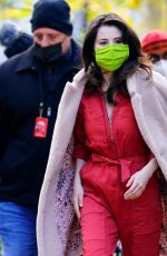 SELENA GOMEZ on the Set of Murders in the Building in New York 12/07/2020
