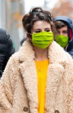 SELENA GOMEZ on the Set of Only Murders in the Building in New York 12/08/2020