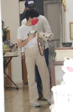 SELMA BLAIR and David Lyons Out Shopping in Los Angeles 12/20/2020