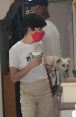 SELMA BLAIR and David Lyons Out Shopping in Los Angeles 12/20/2020