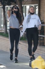 SHAY MITCHELL Out for Power Walk in Hollywood 12/01/2020