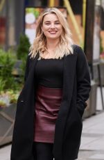 SIAN WELBY Leaves Global Radio Studios in London 12/02/2020