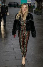 SIAN WELBY Leaves Global Studios in London 12/18/2020