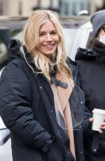 SIENNA MILLER on the Set of Anatomy of a Scandal in London 12/06/2020