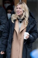 SIENNA MILLER on the Set of Anatomy of a Scandal in London 12/06/2020