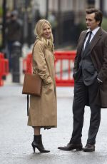 SIENNA MILLER on the Set of Anatomy of a Scandal in London 12/06/2020