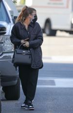 SOFIA RICHIE Arrives at Dermatologist Appointment in Beverly Hills 12/17/2020