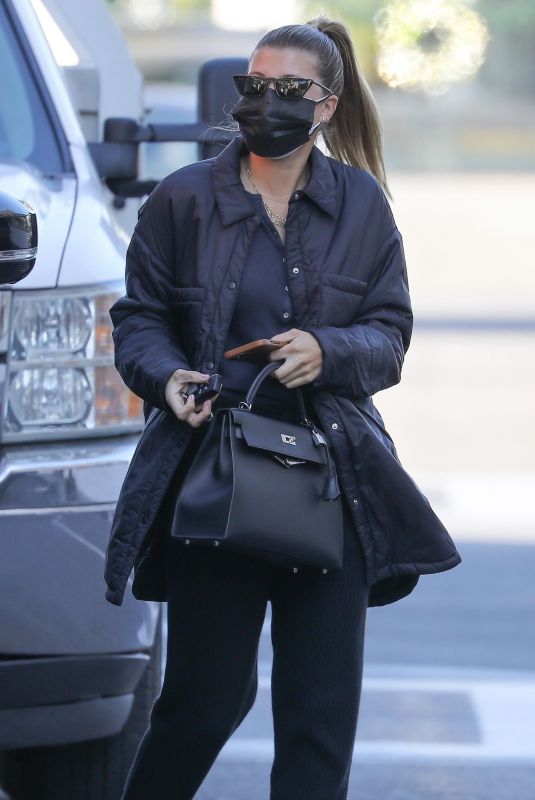 SOFIA RICHIE Arrives at Dermatologist Appointment in Beverly Hills 12/17/2020