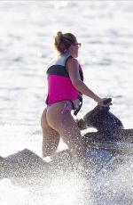 SOFIA RICHIE in Bikini Jetskiing in St. Barts 12/21/2020