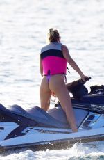 SOFIA RICHIE in Bikini Jetskiing in St. Barts 12/21/2020