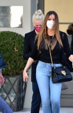 SOFIA VERGARA Meets with a Friend in Los Angeles 12/02/2020