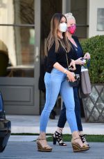 SOFIA VERGARA Meets with a Friend in Los Angeles 12/02/2020