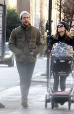 SOPHIE COOKSON Out with Her Baby in London 12/17/2020