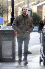 SOPHIE COOKSON Out with Her Baby in London 12/17/2020
