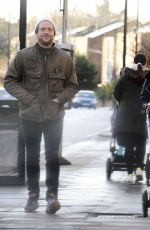SOPHIE COOKSON Out with Her Baby in London 12/17/2020