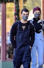 SOPHIE TURNER and Joe Jonas Out in Mammoth Lakes 12/20/2020