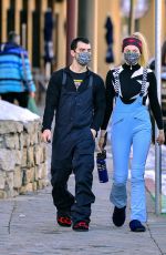 SOPHIE TURNER and Joe Jonas Out in Mammoth Lakes 12/20/2020