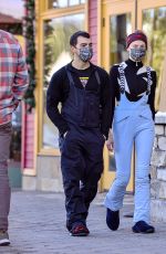 SOPHIE TURNER and Joe Jonas Out in Mammoth Lakes 12/20/2020