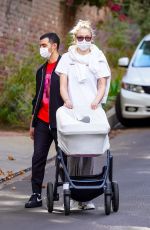 SOPHIE TURNER and Joe Jonas Out with Their Daughter in Los Angeles 12/08/2020